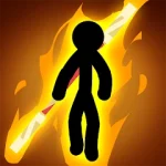 Stickman đấu quái vật Idle RPG Mod Apk