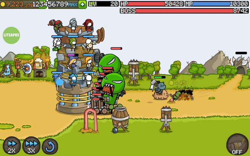 Grow Castle - Tower Defense Mod APK