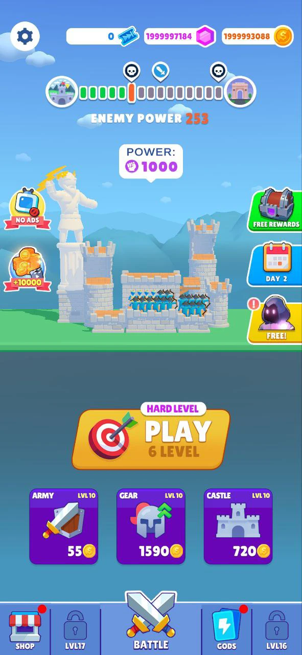 Pháo Đài Cung Thủ: Công Thành Mod APK