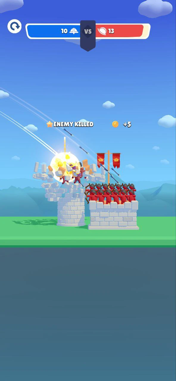 Pháo Đài Cung Thủ: Công Thành Mod APK